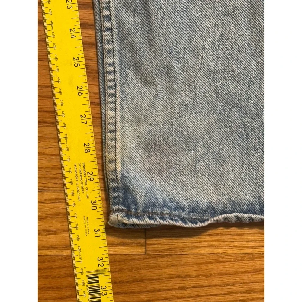 Vintage 70s Levi's Orange Tab Men 32x31 Bell Bottom Flare‎ Denim Jeans